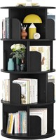 $159 - Aheaplus Rotating Bookshelf, 360 Display