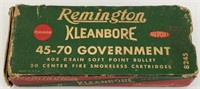 Remington Kleanbore 45-70 gov 405 grain brass only