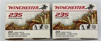 Winchester 22LR 38 gr rounds 2 boxes