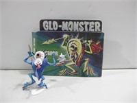 Vtg Glo Monster Model