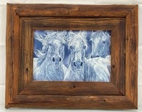 Horses print no glass 16x20
