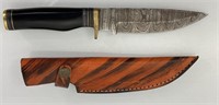 Handmade Damascus steel knife 10"L