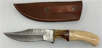 Handmade Damascus steel knife 9"L