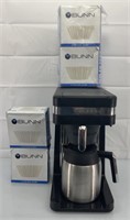 Bunn coffee maker w/filters CSB3T