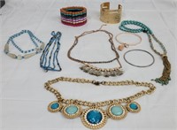 Costume jewelry necklaces & bracelets