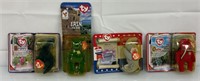 4 Beanie Babies unopened packages