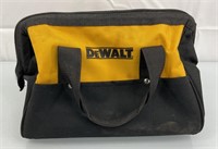 Small DeWalt job bag has damage 13"W