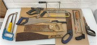 Saws & other tools mixed lot