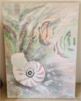 Seashell Wall Art 40x30