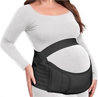 $20  Black Maternity Support Band  Large
