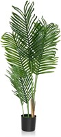 $35  Artificial Areca Palm Tree Plant in Pot - 47