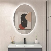 $100  32x24 LED Bathroom Mirror  Anti-Fog  3 Color