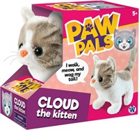 Cloud Kitten - Plush Battery Operated Cat Toy