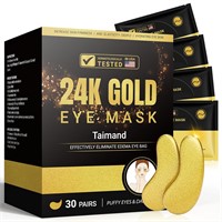 $10  24K Gold Taimand Under Eye Patches (30 Pairs)