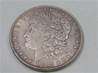 1885 Morgan Silver Dollar 90% Silver