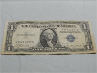 Series 1935A Blue Seal 1 Dollar Silver Certificate
