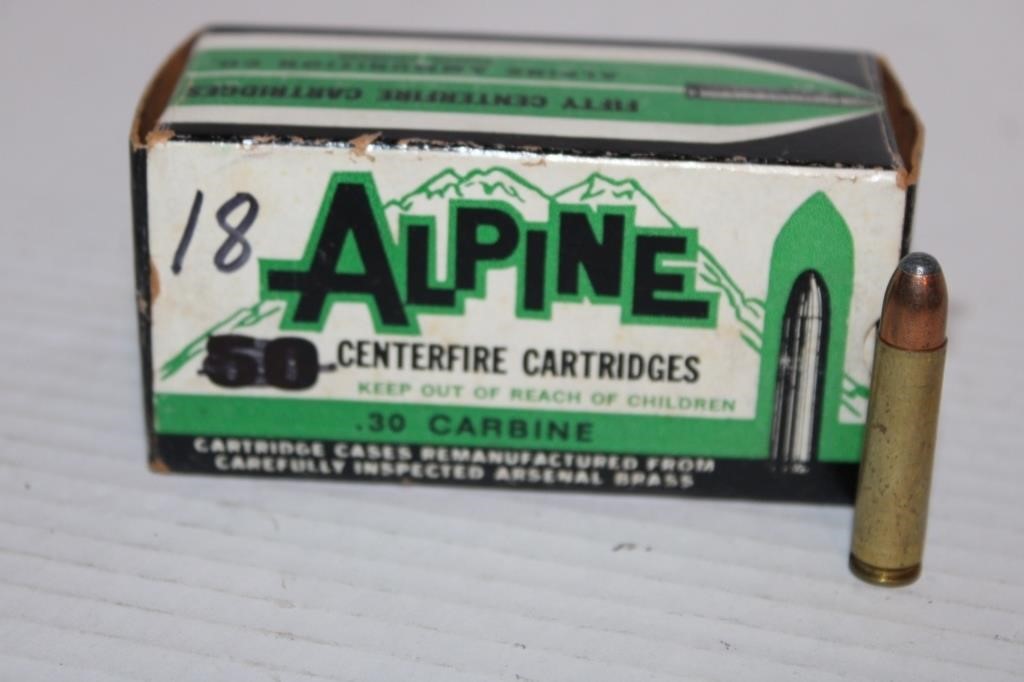 18 Alpine 30 Cal Carbine