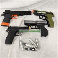 4 Co2 Soft Air BB Pellet Guns #1