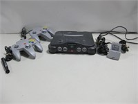 Nintendo 64 Console, Controllers & More Powered On