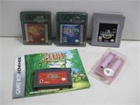 Four Nintendo Game Boy Games Untested