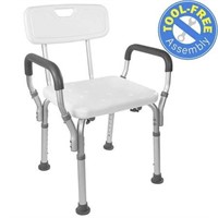 $54  Vaunn Bathtub Lift Chair  Adjustable in White