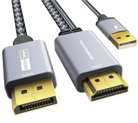 $23  TECHTOBOX HDMI to DisplayPort Cable  6.6FT
