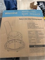 $70  Wismind Baby Walker  9 Heights  Black