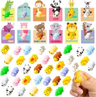 $20  Valentines 36Pack Squishies Animal Toys