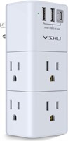 $10  YISHU USB Extender - 6 AC Plug  3 USB