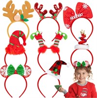 $15  8 PCS Christmas Antler & Elf Headbands