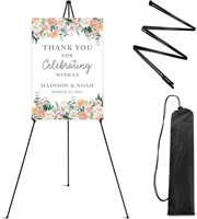 $17  RRFTOK 63' Foldable Easel Stand  Bag Included