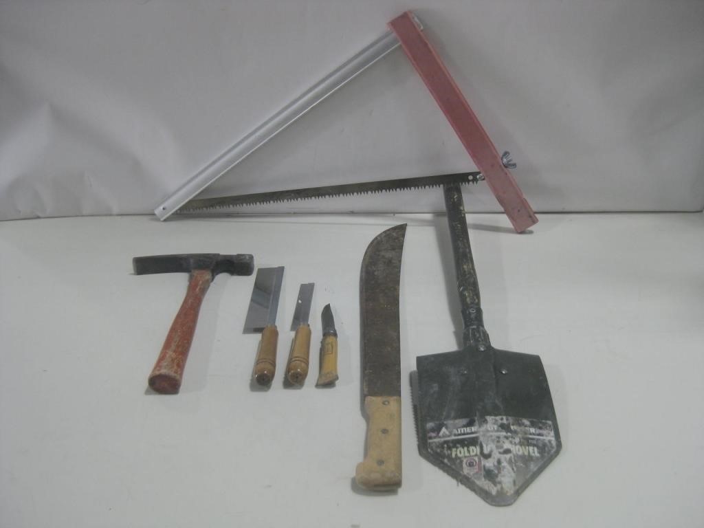 Assorted Hand Tools Pictured