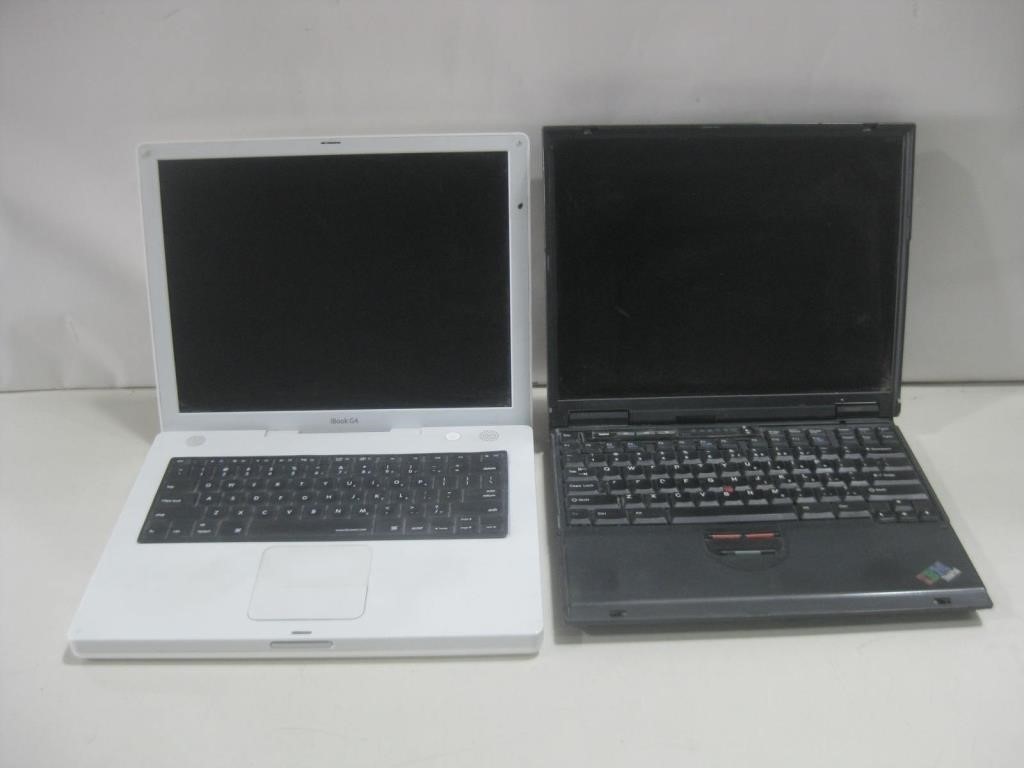 Two Laptops Untested No Power Cords