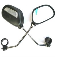 Bike Rear View Mirror Bicycle Parts Attachments Gl