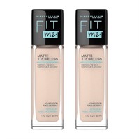 2 Pack-112 Natural Ivory Maybelline Fit Me Matte+P
