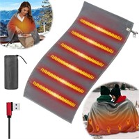 NJDGF Heated Blanket Battery Operated - Portable U