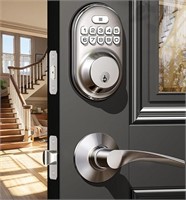 Veise Keyless Entry Door Lock with 2 Door Knobs -