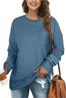 OFEEFAN Long Sweaters For Women Fashion 1/4 Zip Cu