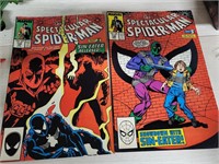 Marvel The spectacular spiderman 134 and 136