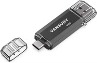 Vansuny 64GB Flash Drive 2 in 1 OTG USB 3.0 + USB
