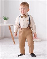 DISAUR Baby Boy Clothes Suits, Toddler Dress Shirt