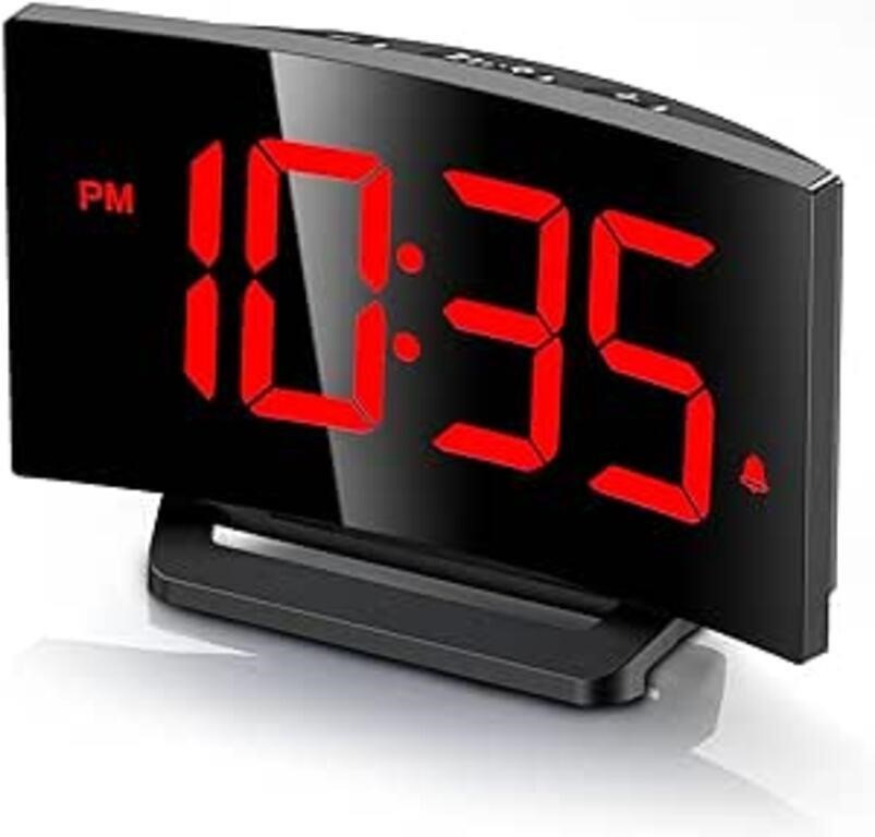 GOLOZA Digital Alarm Clock for Bedroom, Digital Cl
