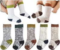 QandSweet Knitting Socks Keep Warm Unisex Baby Non