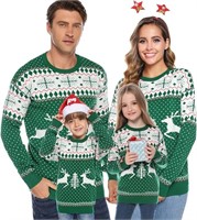 Totatuit Family Matching Christmas Sweater Round N