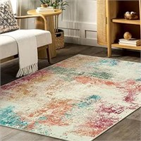Lahome Contemporary Abstract Rugs 3x5,Non-Slip Was