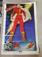 1977 DC Comics Shazam! Poster