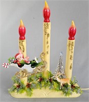Vintage Christmas Candolier Assemblage
