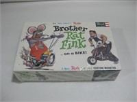 Vtg Sealed Brother Rat Fink Model Kit