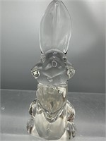 Vintage art glass rabbit