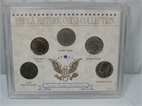 US Historic Coins Collection US Nickel Set